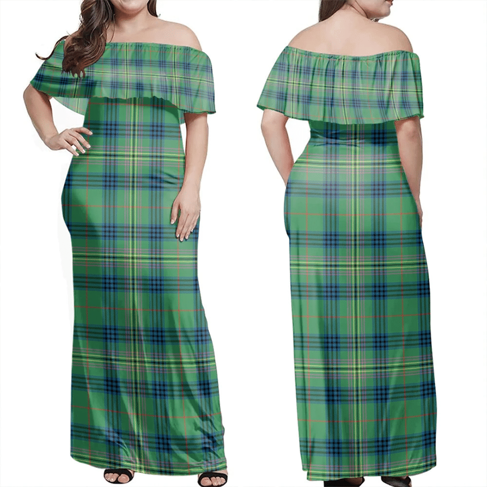 Clan Kennedy Ancient Tartan Hawaii Dress TY17 Clan Kennedy Tartan Hawaii Dress   