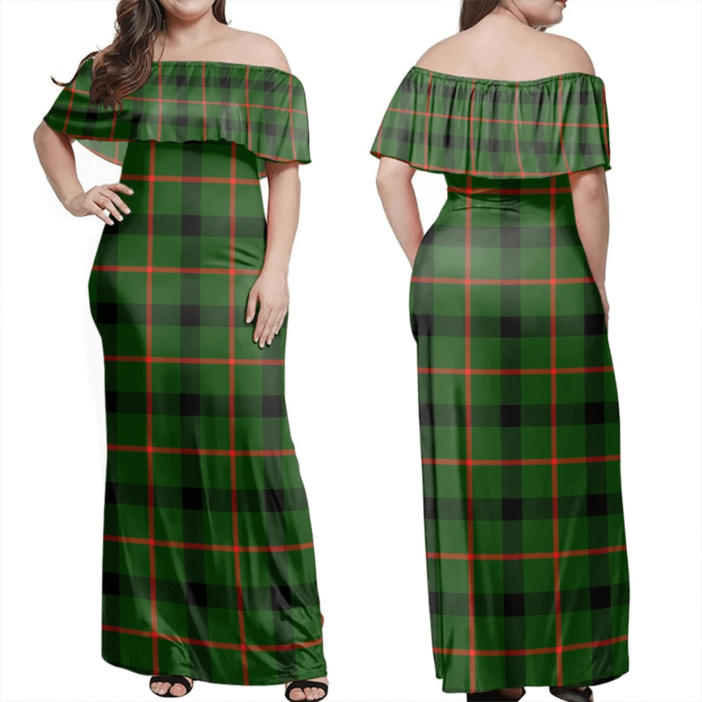 Clan Kincaid Modern Tartan Hawaii Dress KI96 Clan Kincaid Tartan Hawaii Dress   