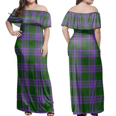 Clan Elphinstone Tartan Hawaii Dress PW27 Clan Elphinstone Tartan Hawaii Dress   