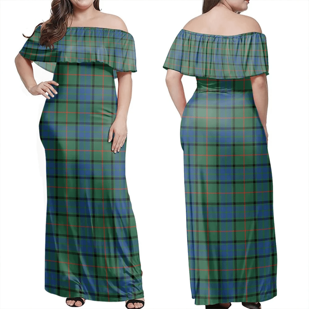 Clan Lauder Tartan Hawaii Dress PF28 Clan Lauder Tartan Hawaii Dress   