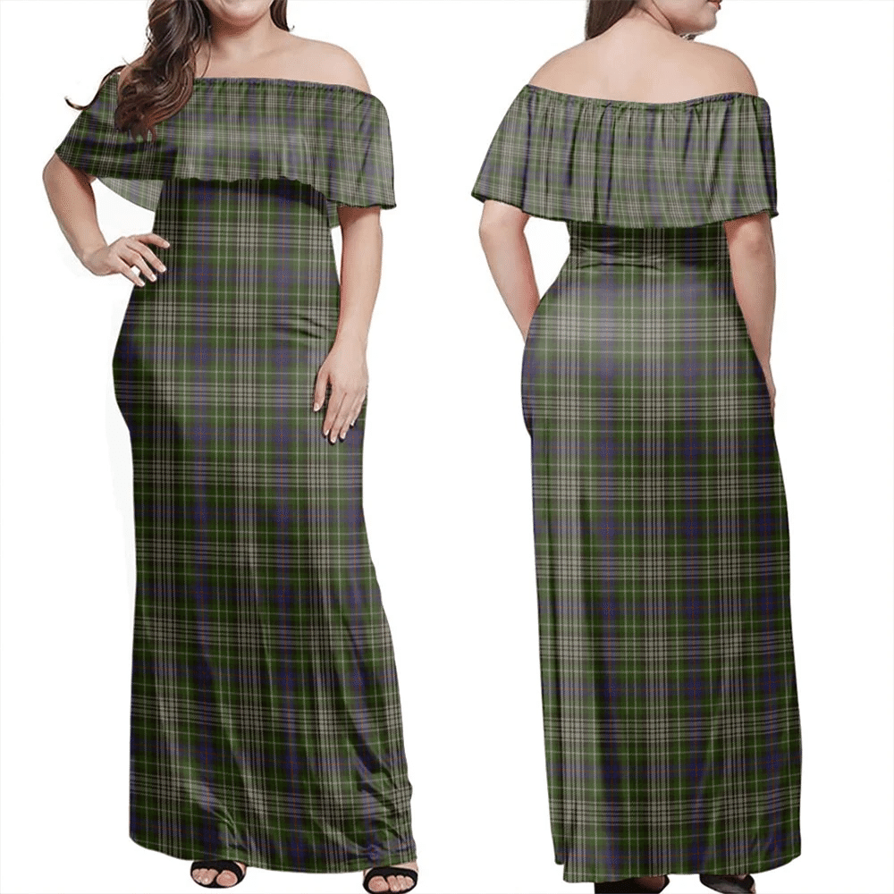 Clan Davidson Tulloch Dress Tartan Hawaii Dress JE12 Clan Davidson Tartan Hawaii Dress   