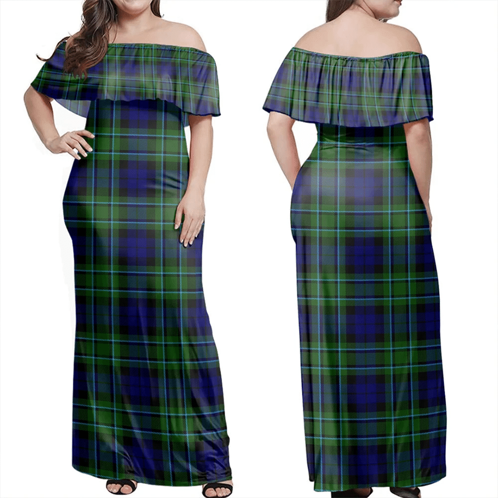 Clan Clan MacCallum Modern Tartan Hawaii Dress GG14 Clan MacCallum Tartan Hawaii Dress   