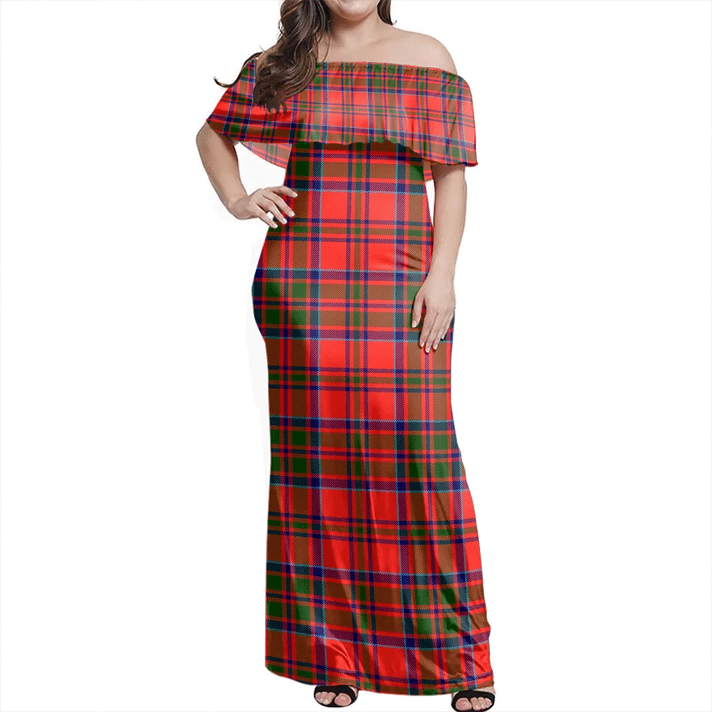 Clan MacKillop Tartan Hawaii Dress FQ22 Clan MacKillop Tartan Hawaii Dress   