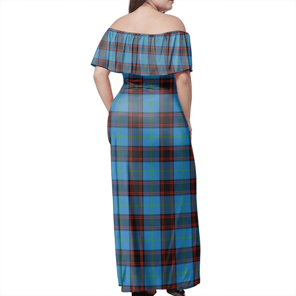 Clan Home Ancient Tartan Hawaii Dress XB89 Clan Home/Hume Tartan Hawaii Dress   