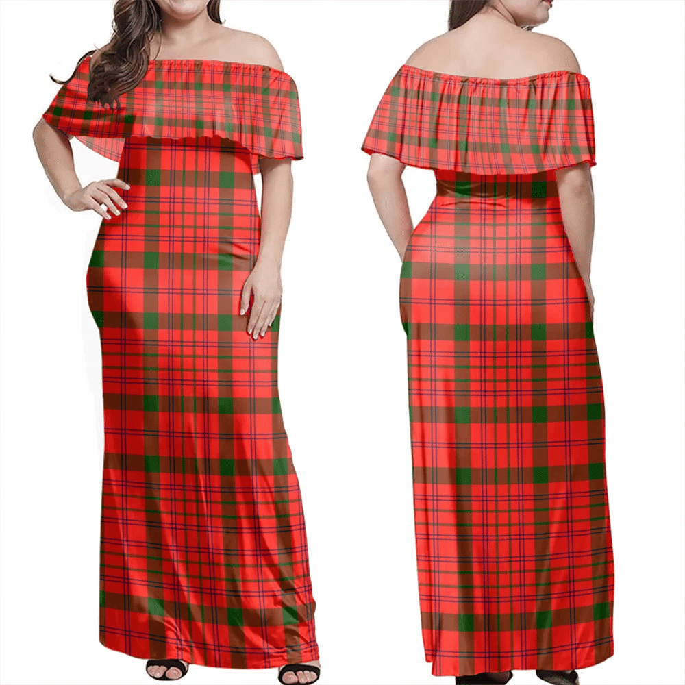 Clan MacDonnell Of Keppoch Modern Tartan Hawaii Dress DQ91 Clan MacDonnell of Keppoch Tartan Hawaii Dress   