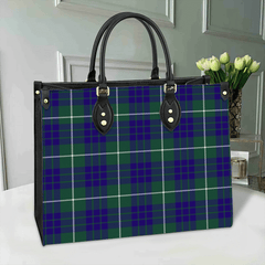 Clan Hamilton Hunting Modern Tartan Leather Bag FK76 Clan Hamilton Tartan Today   