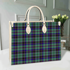 Clan Stevenson Tartan Leather Bag RG40 Clan Stevenson Tartan Today   