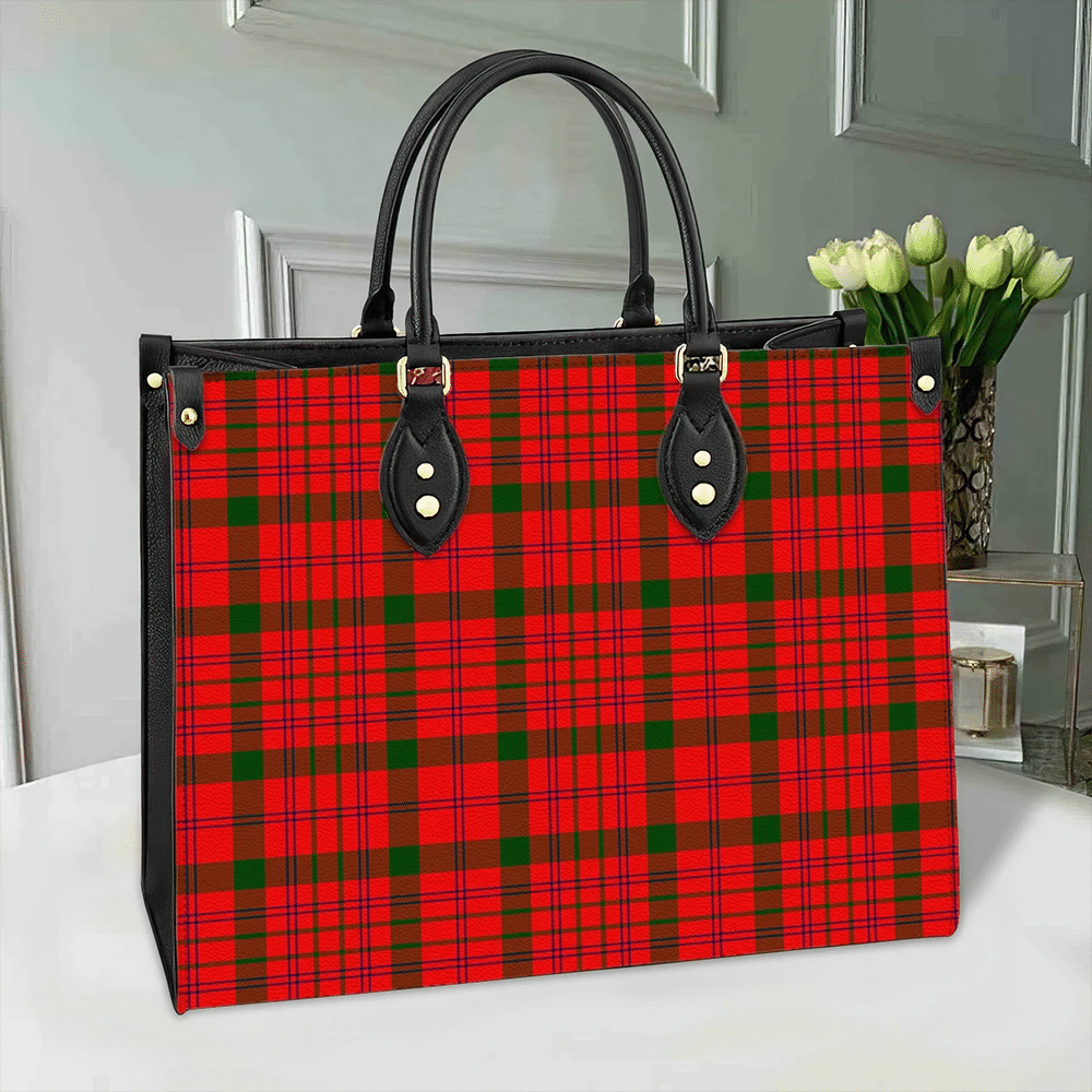 Clan MacDonnell Of Keppoch Modern Tartan Leather Bag VM94 Clan MacDonnell of Keppoch Tartan Today   