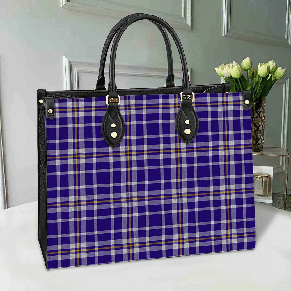 Clan Ochterlony Tartan Leather Bag UW17 Clan Ochterlony/ Ochterlonie Tartan Today   