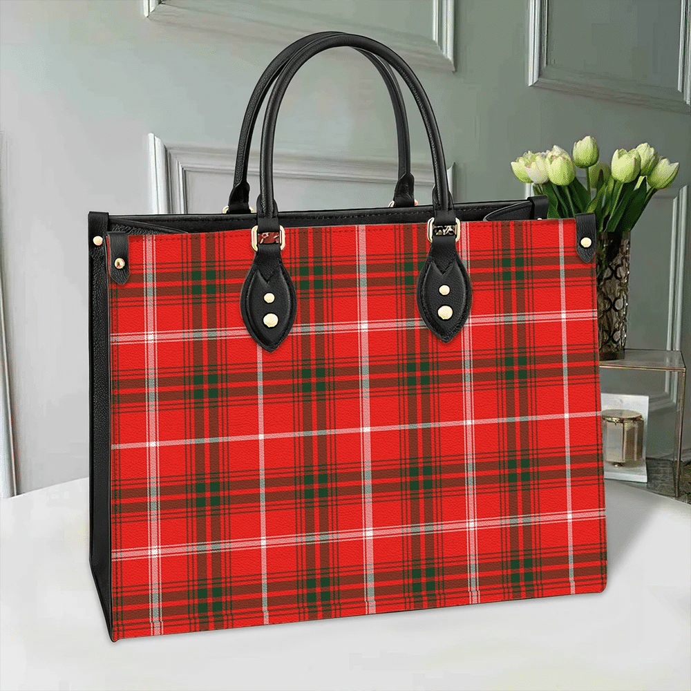 Clan Duke Of Rothesay Modern Tartan Leather Bag TV22 Clan Duke Of Rothesay Tartan Today   