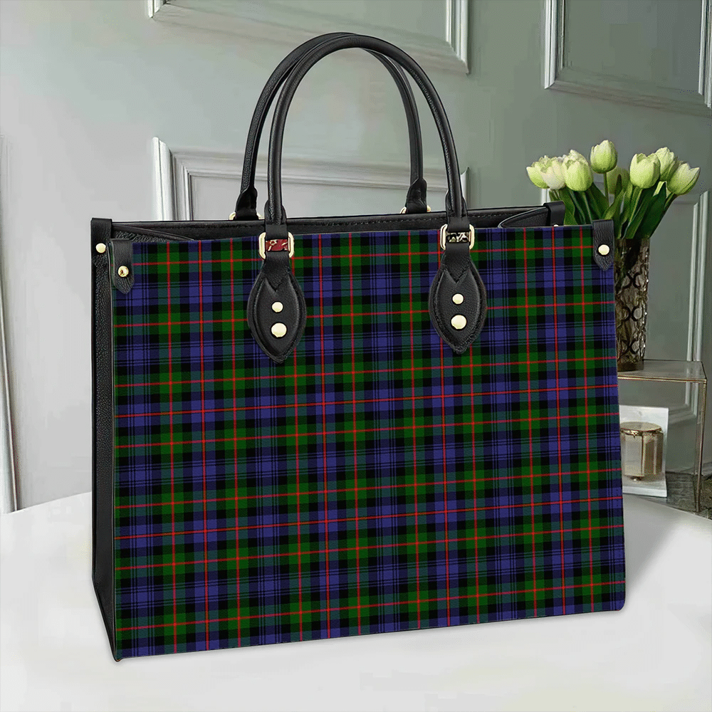 Clan Murray Of Atholl Modern Tartan Leather Bag KO38 Clan Murray Tartan Today   