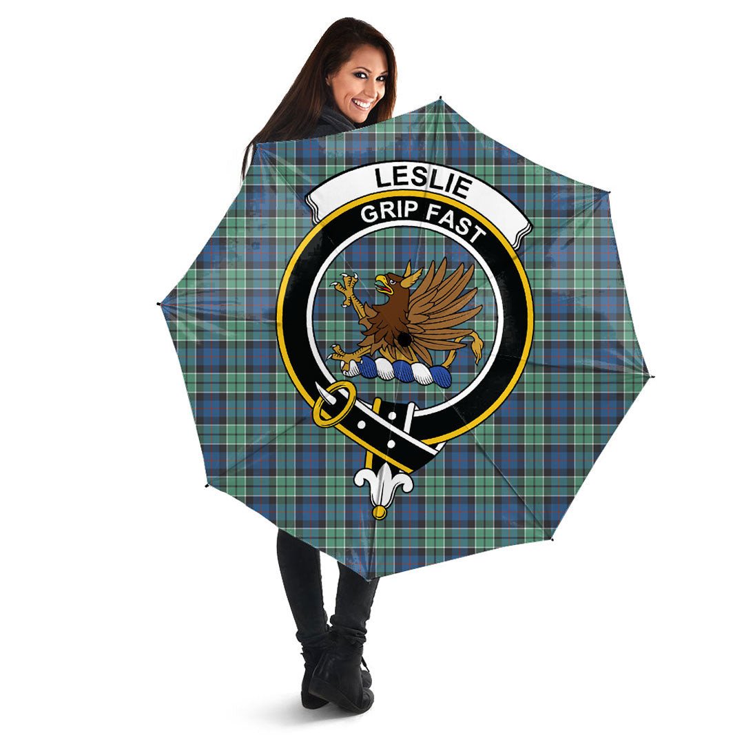 Clan Leslie Hunting Ancient Tartan Crest Umbrella FO76 Clan Leslie Tartan Today   