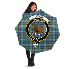 Clan Leslie Hunting Ancient Tartan Crest Umbrella FO76 Clan Leslie Tartan Today   