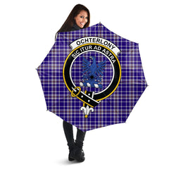 Clan Ochterlony Tartan Crest Umbrella IJ31 Clan Ochterlony/ Ochterlonie Tartan Today   