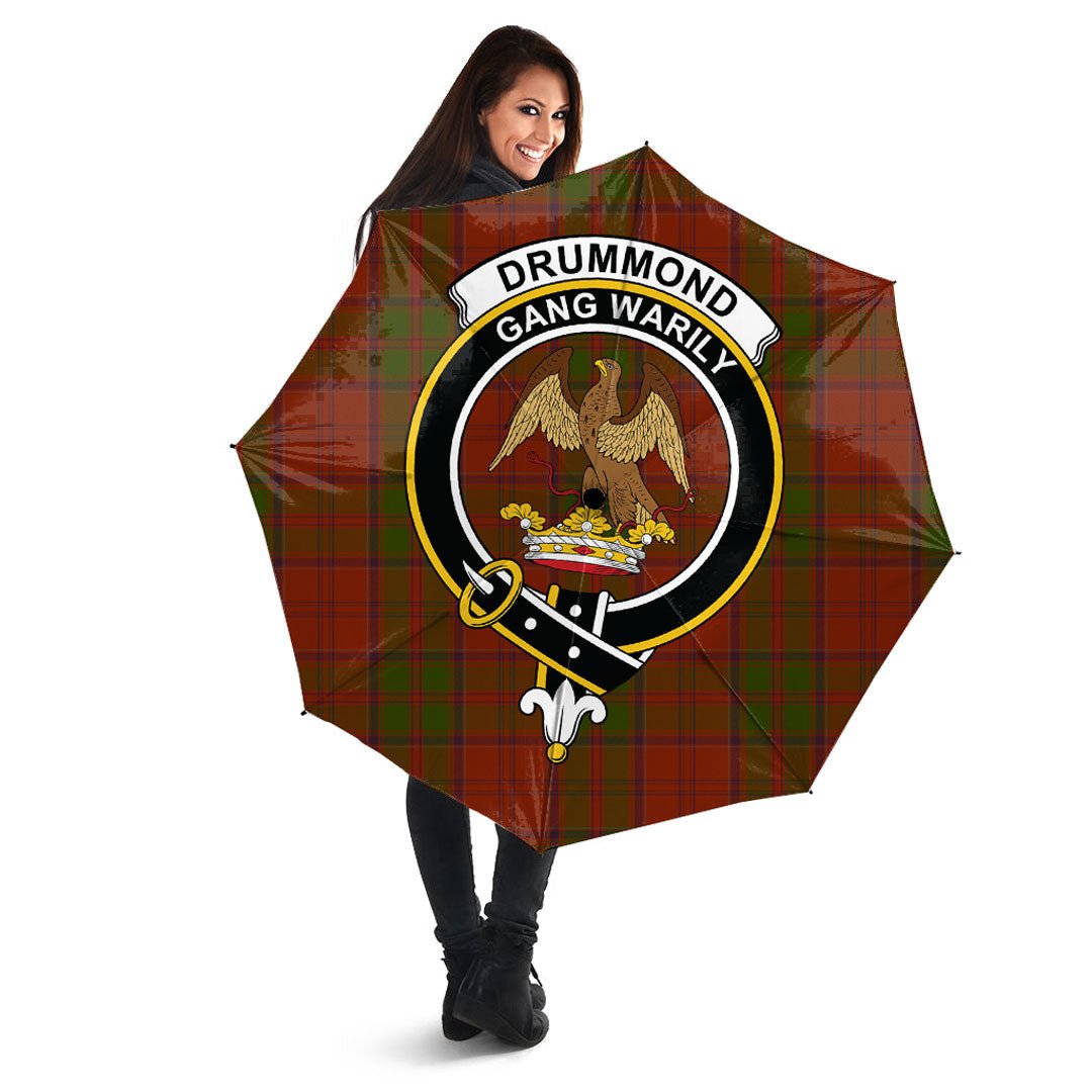 Clan Drummond Tartan Crest Umbrella NB45 Clan Drummond Tartan Today   