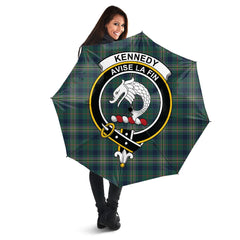 Clan Kennedy Modern Tartan Crest Umbrella BV97 Clan Kennedy Tartan Today   