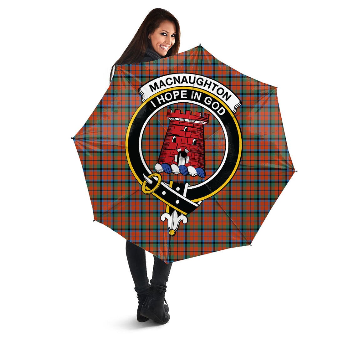 Clan MacNaughton Ancient Tartan Crest Umbrella EB67 Clan MacNaughton Tartan Today   