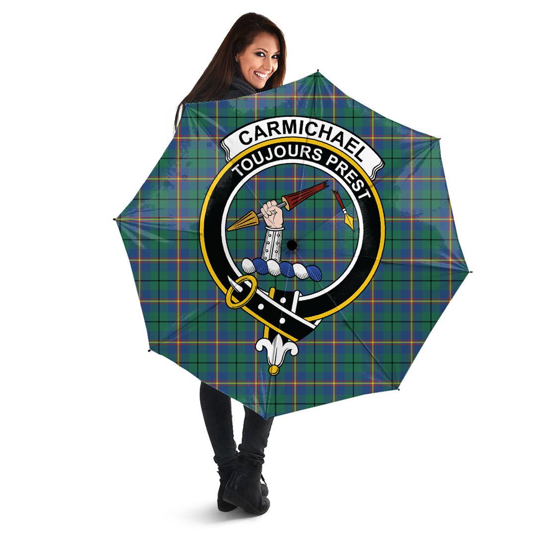 Clan Carmichael Ancient Tartan Crest Umbrella HD80 Clan Carmichael Tartan Today   