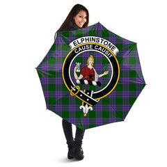 Clan Elphinstone Tartan Crest Umbrella VL34 Clan Elphinstone Tartan Today   