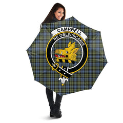 Clan Campbell Faded Tartan Crest Umbrella SP74 Clan Campbell Tartan Today   