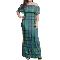 Clan Shaw Ancient Tartan Hawaii Dress JI52 Clan Shaw Tartan Hawaii Dress   