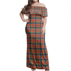 Clan MacNaughton Ancient Tartan Hawaii Dress BX88 Clan MacNaughton Tartan Hawaii Dress   