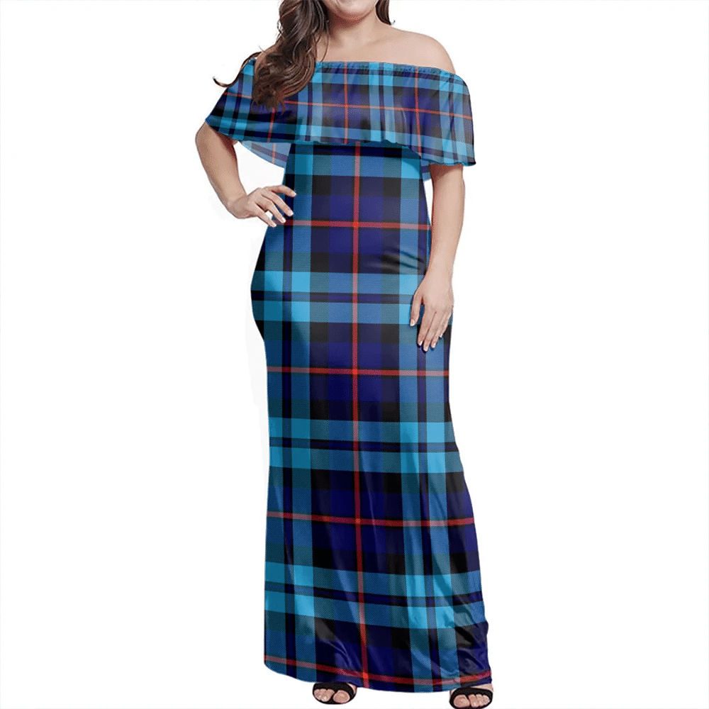 Clan McCorquodale Tartan Hawaii Dress PA87 Clan McCorquodale Tartan Hawaii Dress   