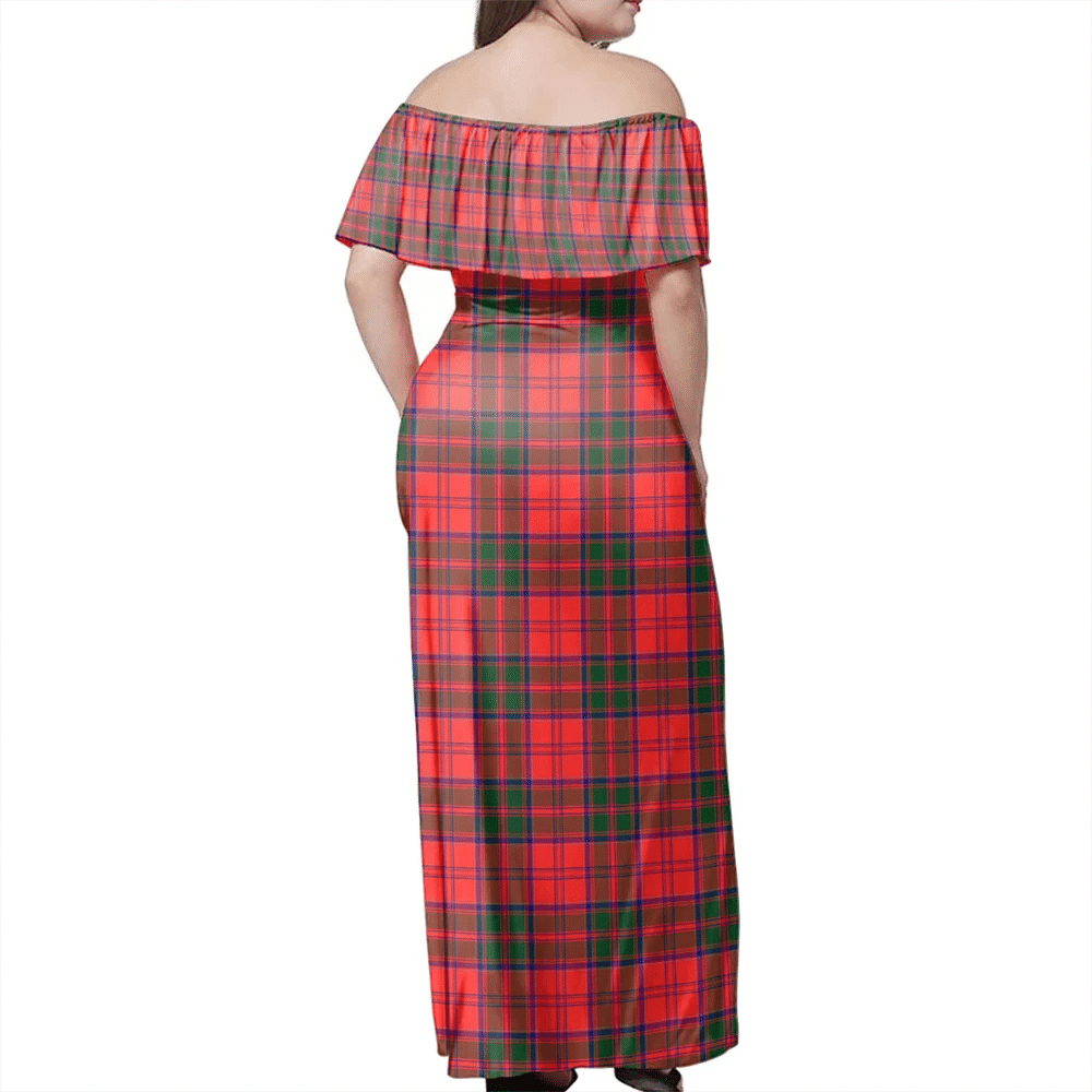 Clan Drummond Modern Tartan Hawaii Dress PP51 Clan Drummond Tartan Hawaii Dress   