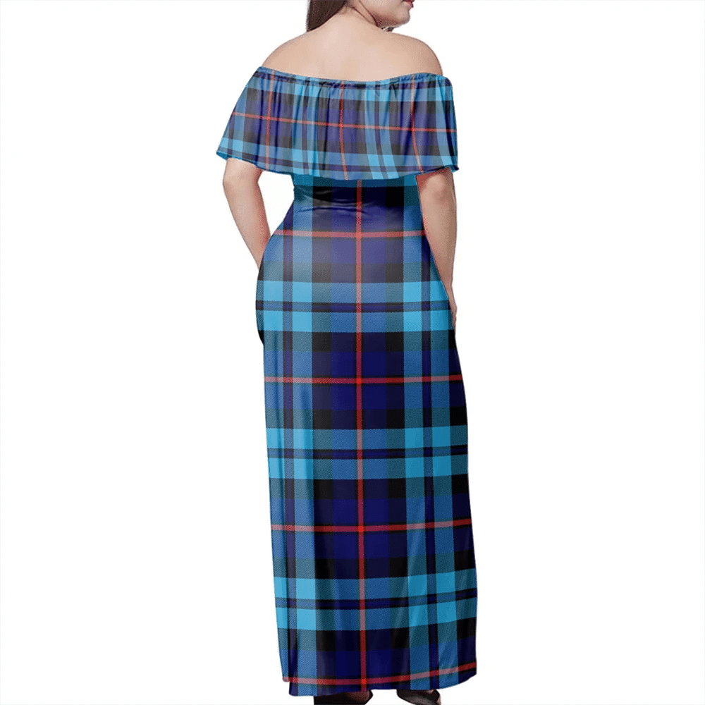 Clan McCorquodale Tartan Hawaii Dress PA87 Clan McCorquodale Tartan Hawaii Dress   