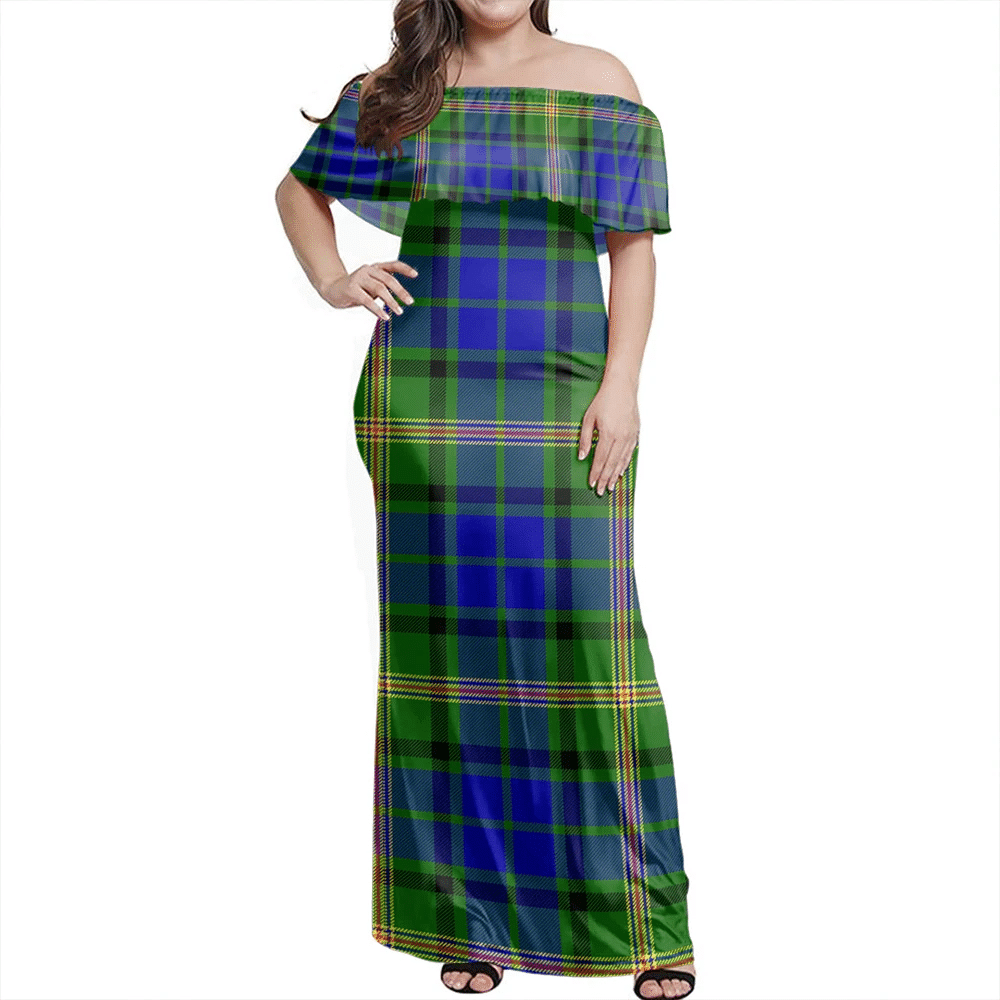 Clan Maitland Tartan Hawaii Dress QO14 Clan Maitland Tartan Hawaii Dress   