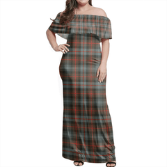 Clan Murray Of Atholl Weathered Tartan Hawaii Dress NN88 Clan Murray Tartan Hawaii Dress   