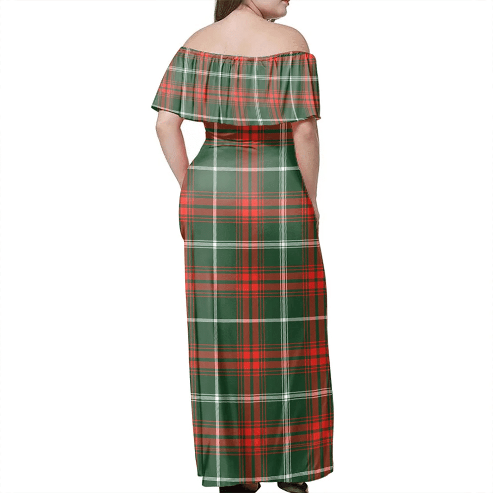 Clan Prince Of Wales Tartan Hawaii Dress TK77 Clan Prince_of Wales Tartan Hawaii Dress   