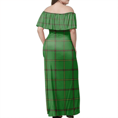 Clan Don Tribe Of Mar Tartan Hawaii Dress HQ22 Clan Mar Tartan Hawaii Dress   