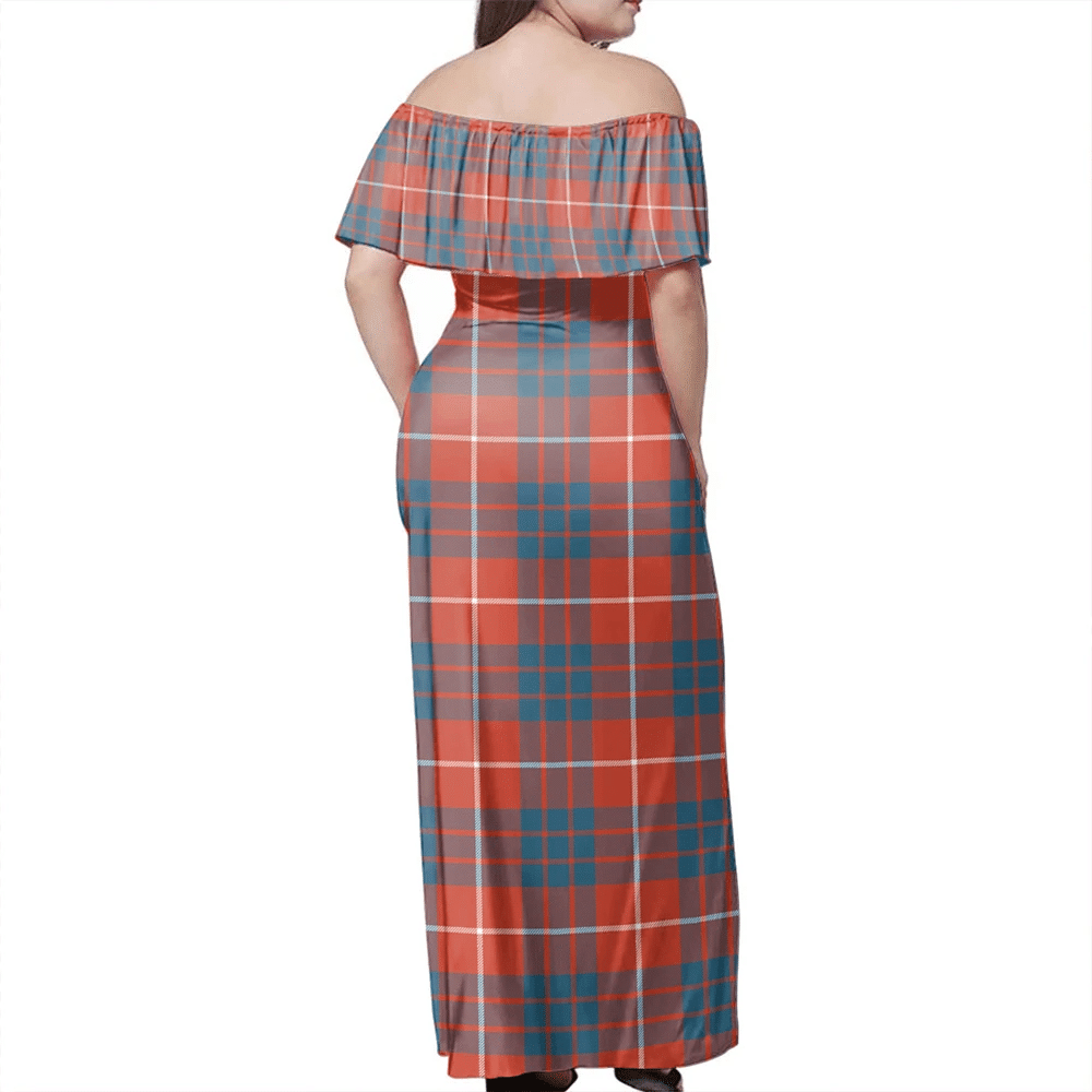 Clan Hamilton Ancient Tartan Hawaii Dress MU43 Clan Hamilton Tartan Hawaii Dress   