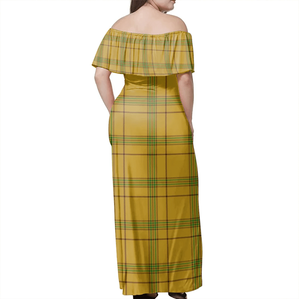 Clan Houston Tartan Hawaii Dress BY24 Clan Houston Tartan Hawaii Dress   