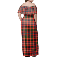 Clan Innes Modern Tartan Hawaii Dress HW90 Clan Innes Tartan Hawaii Dress   