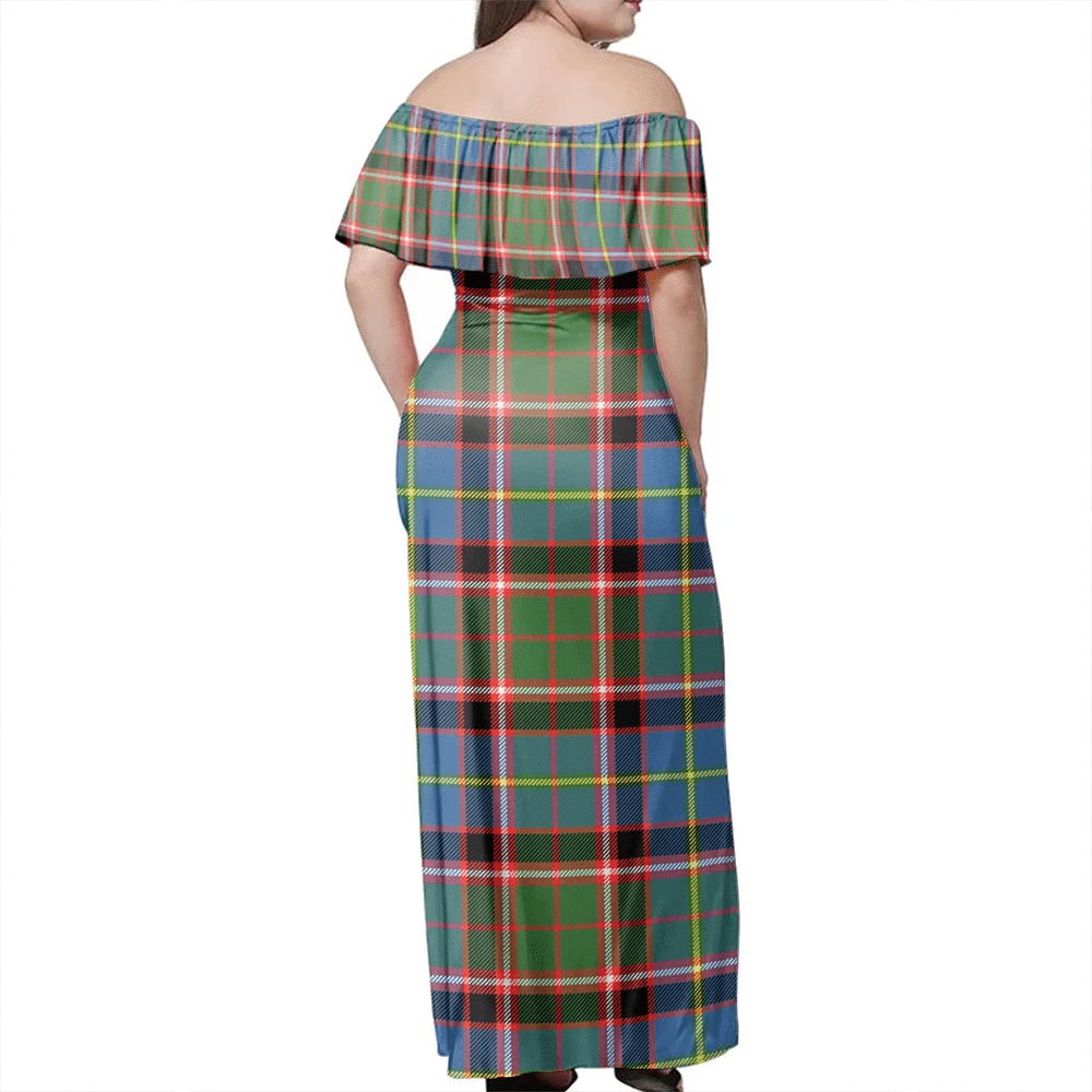 Clan Stirling & Bannockburn District Tartan Hawaii Dress TX81 Clan Stirling Tartan Hawaii Dress   