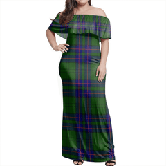 Clan Lockhart Modern Tartan Hawaii Dress ZC37 Clan Lockhart Tartan Hawaii Dress   