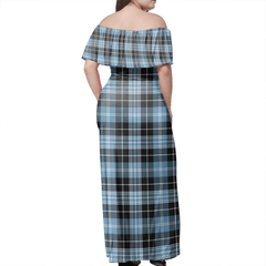 Clan Clark Ancient Tartan Hawaii Dress CO37 Clan Clark Tartan Hawaii Dress   