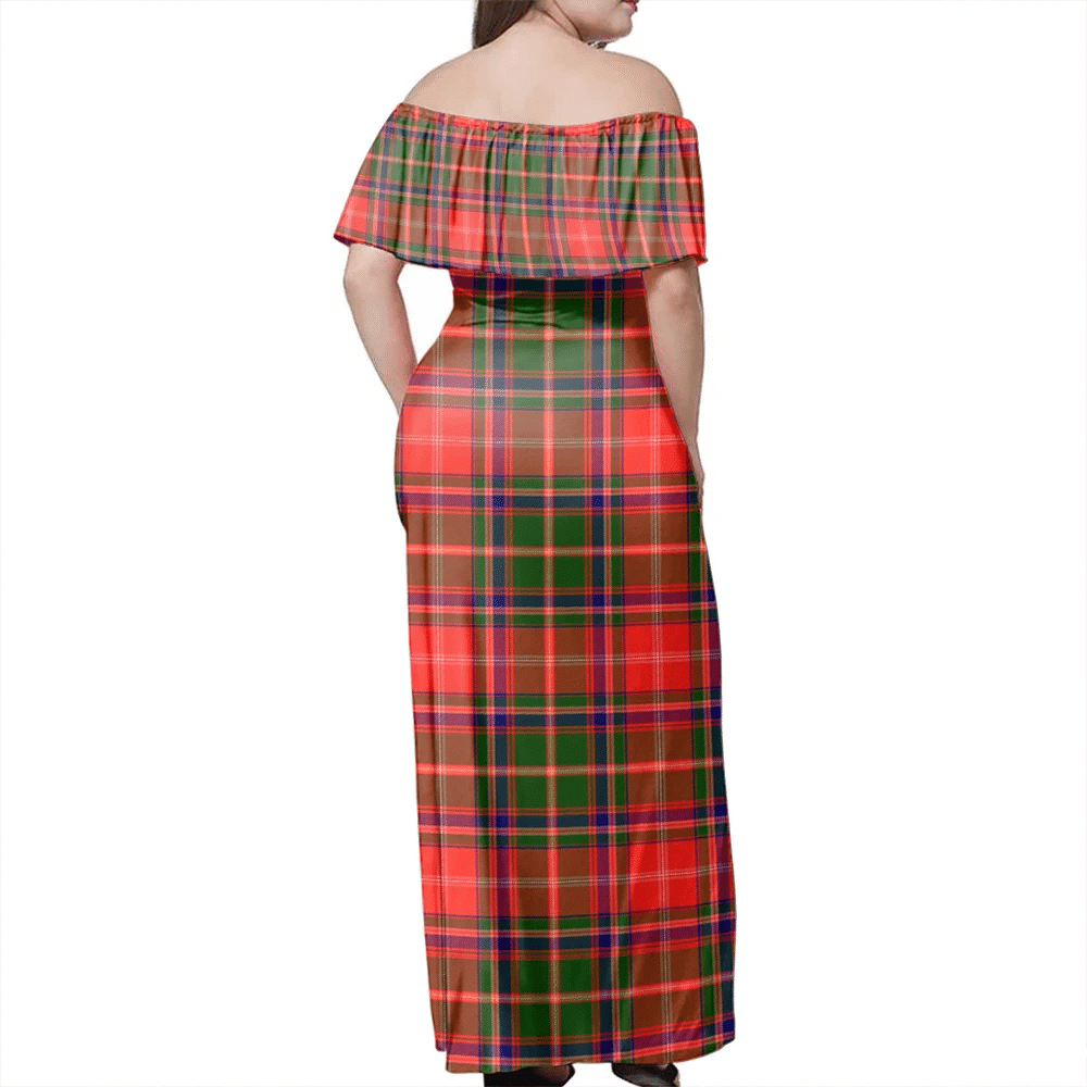 Clan Somerville Modern Tartan Hawaii Dress BJ29 Clan Somerville Tartan Hawaii Dress   