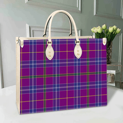 Clan Jackson Tartan Leather Bag GO94 Clan Jackson Tartan Today   