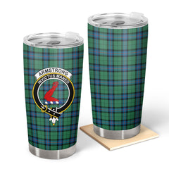 Clan Clan Armstrong Ancient Tartan Crest Tumbler KE30 Clan Armstrong Tartan Today   