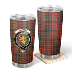 Clan Cumming Hunting Weathered Tartan Crest Tumbler OI86 Clan Cumming Tartan Today   