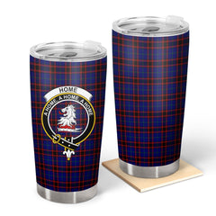 Clan Home Modern Tartan Crest Tumbler JP54 Clan Home/Hume Tartan Today   