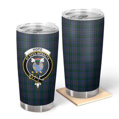 Clan Hope Tartan Crest Tumbler RD32 Clan Hope Tartan Today   