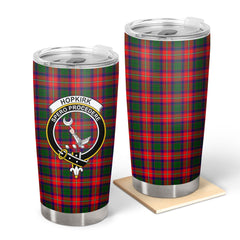 Clan Hopkirk Tartan Crest Tumbler HG94 Clan Kirk Tartan Today   