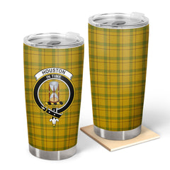 Clan Houston Tartan Crest Tumbler OC58 Clan Houston Tartan Today   