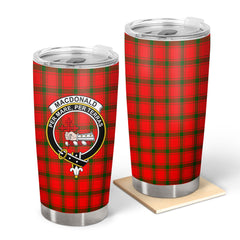 Clan MacDonald of Sleat Tartan Crest Tumbler QE94 Clan MacDonald of Sleat Tartan Today   