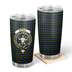 Clan Murray of Atholl Modern Tartan Crest Tumbler IY25 Clan Murray Tartan Today   