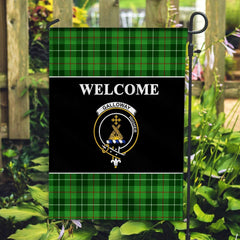 Clan Galloway Tartan Crest Black Garden Flag TW29 Clan Galloway Tartan Today   